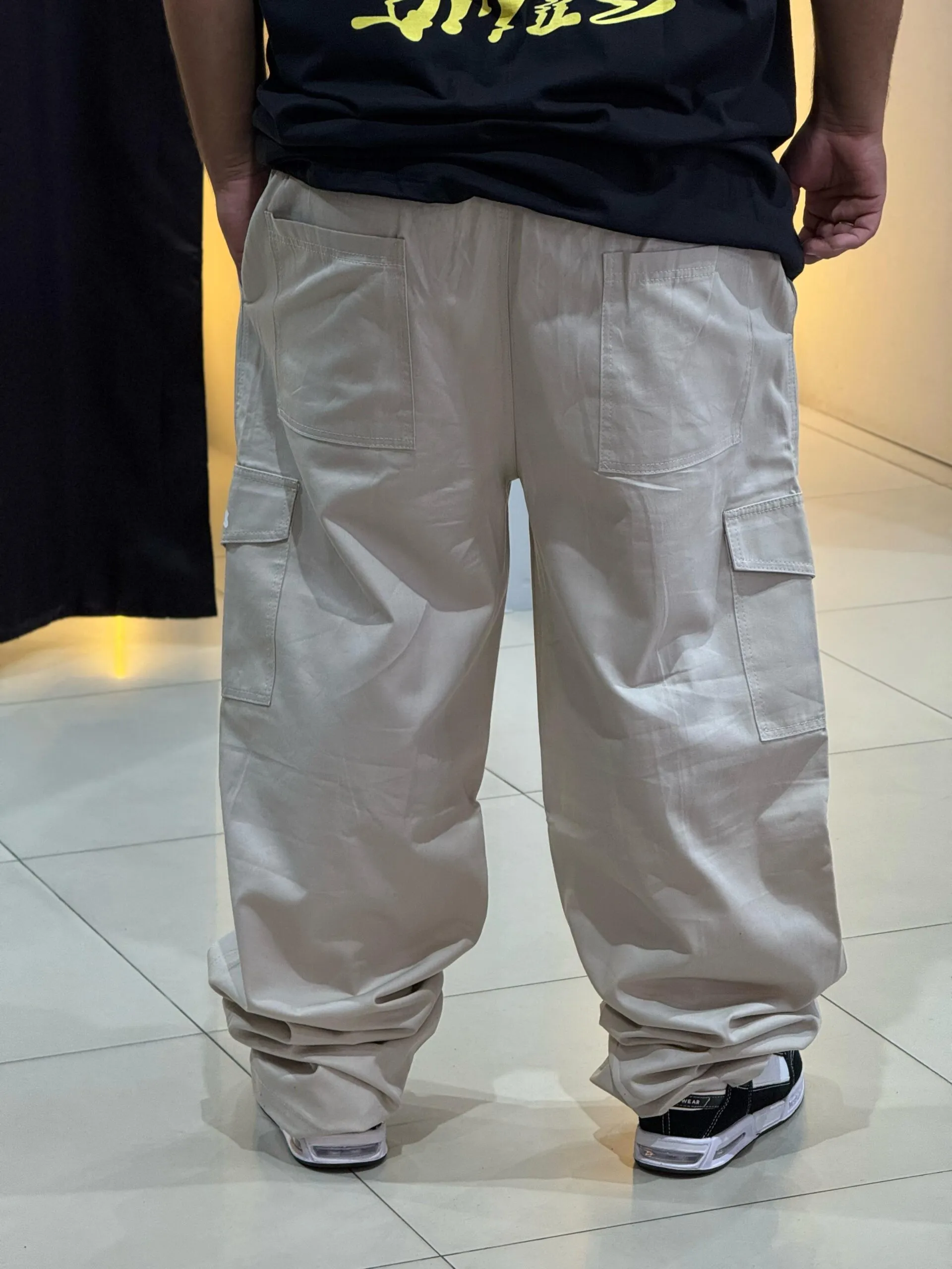 Calça Cargo Plus Size Loko Areia - Imagem 3