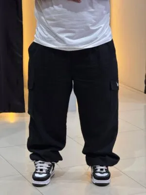 CALÇA CARGO LOKO PLUS SIZE PRETA