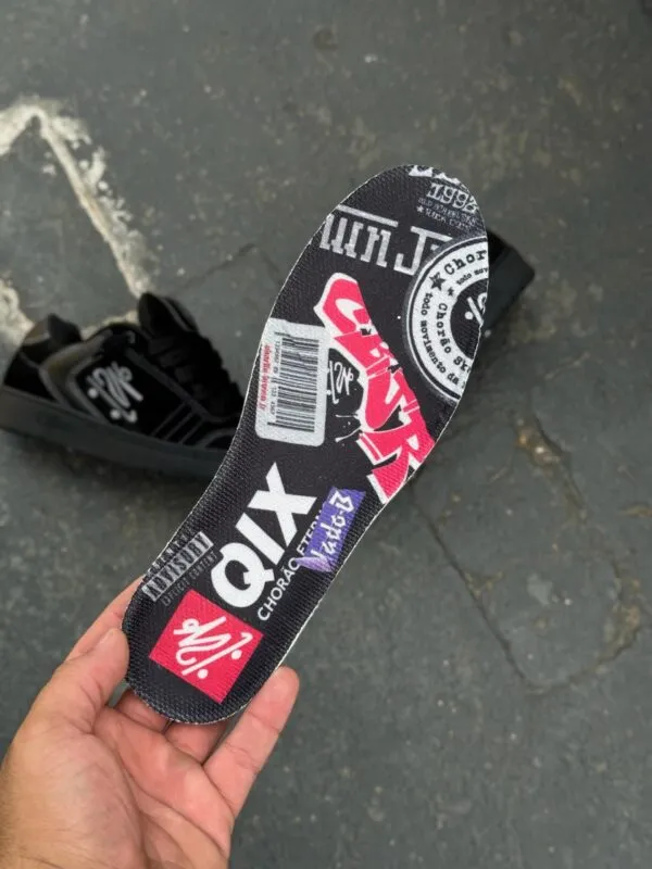 Tenis Qix Chorão Lado B Preto - Imagem 11