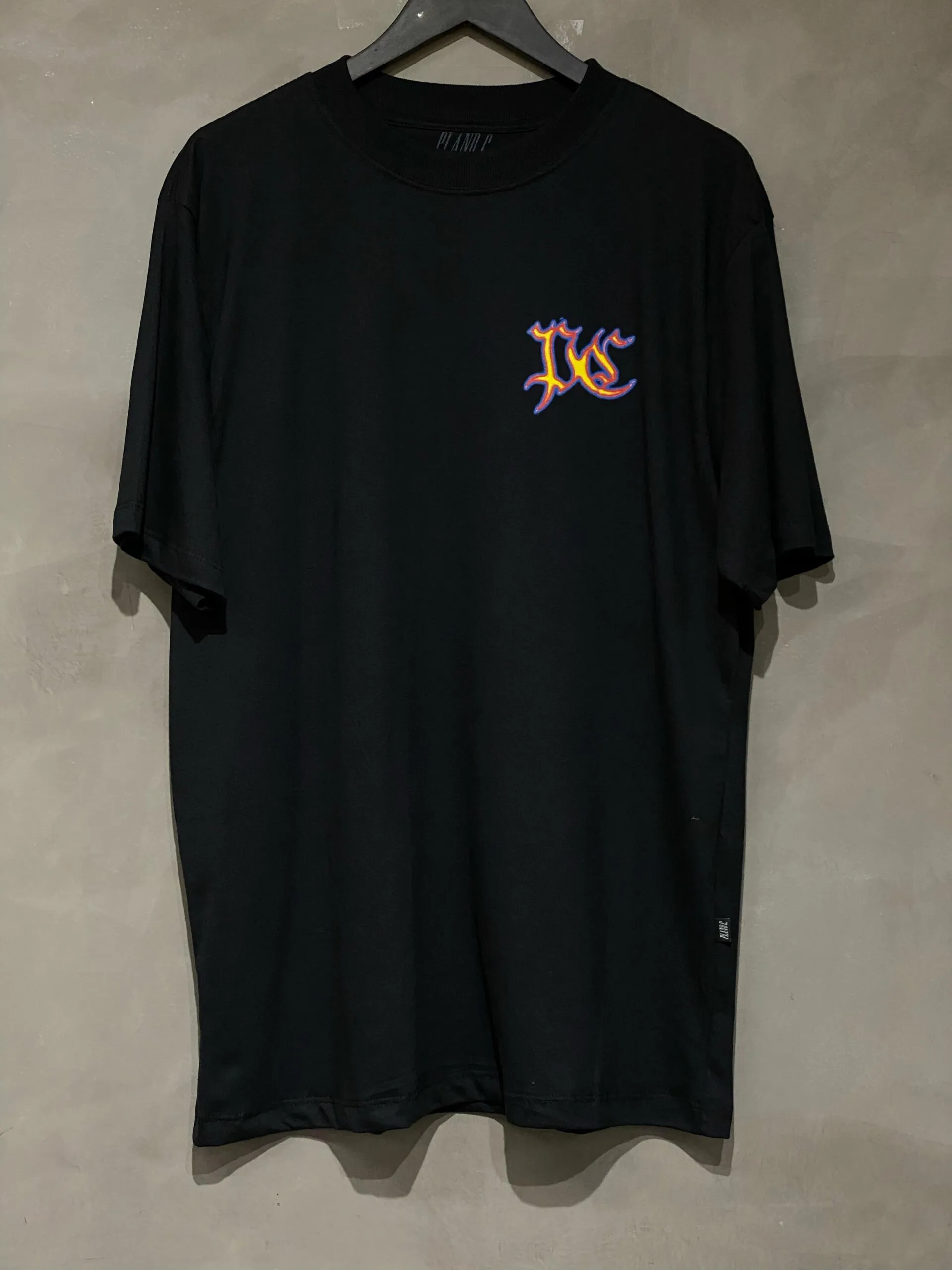 Camiseta Oversized Plano C. Heat Map Preto - Imagem 2