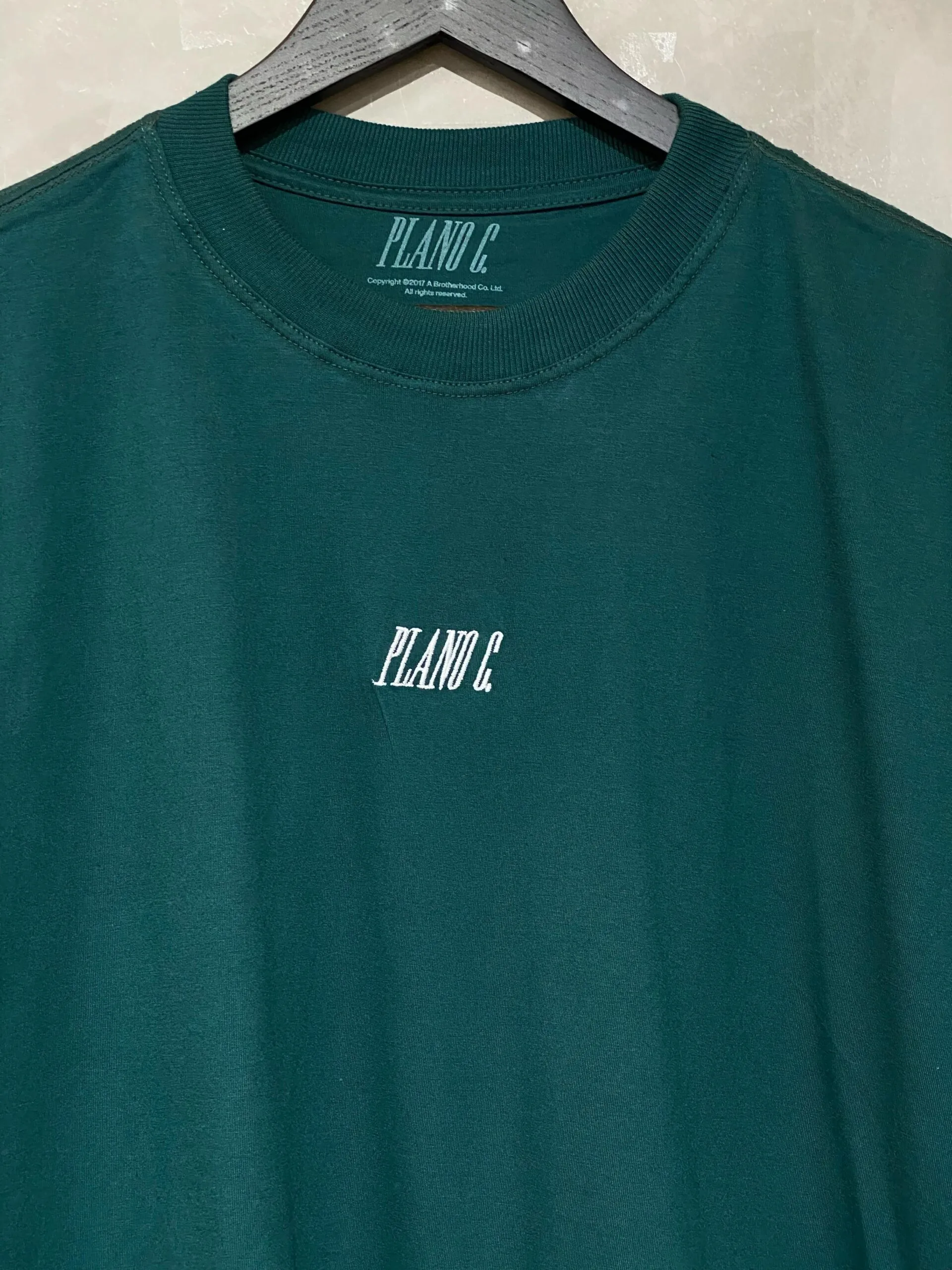 Camiseta Plano C. Logo Bordado Verde - Imagem 3