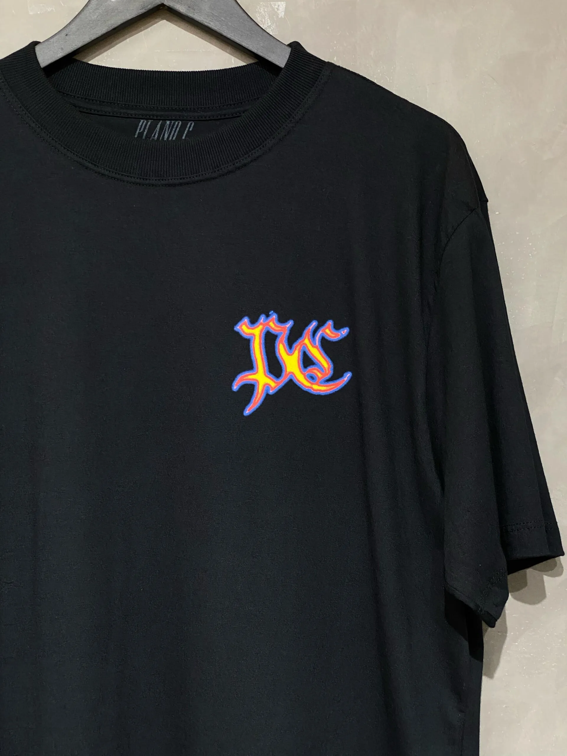 Camiseta Oversized Plano C. Heat Map Preto - Imagem 4