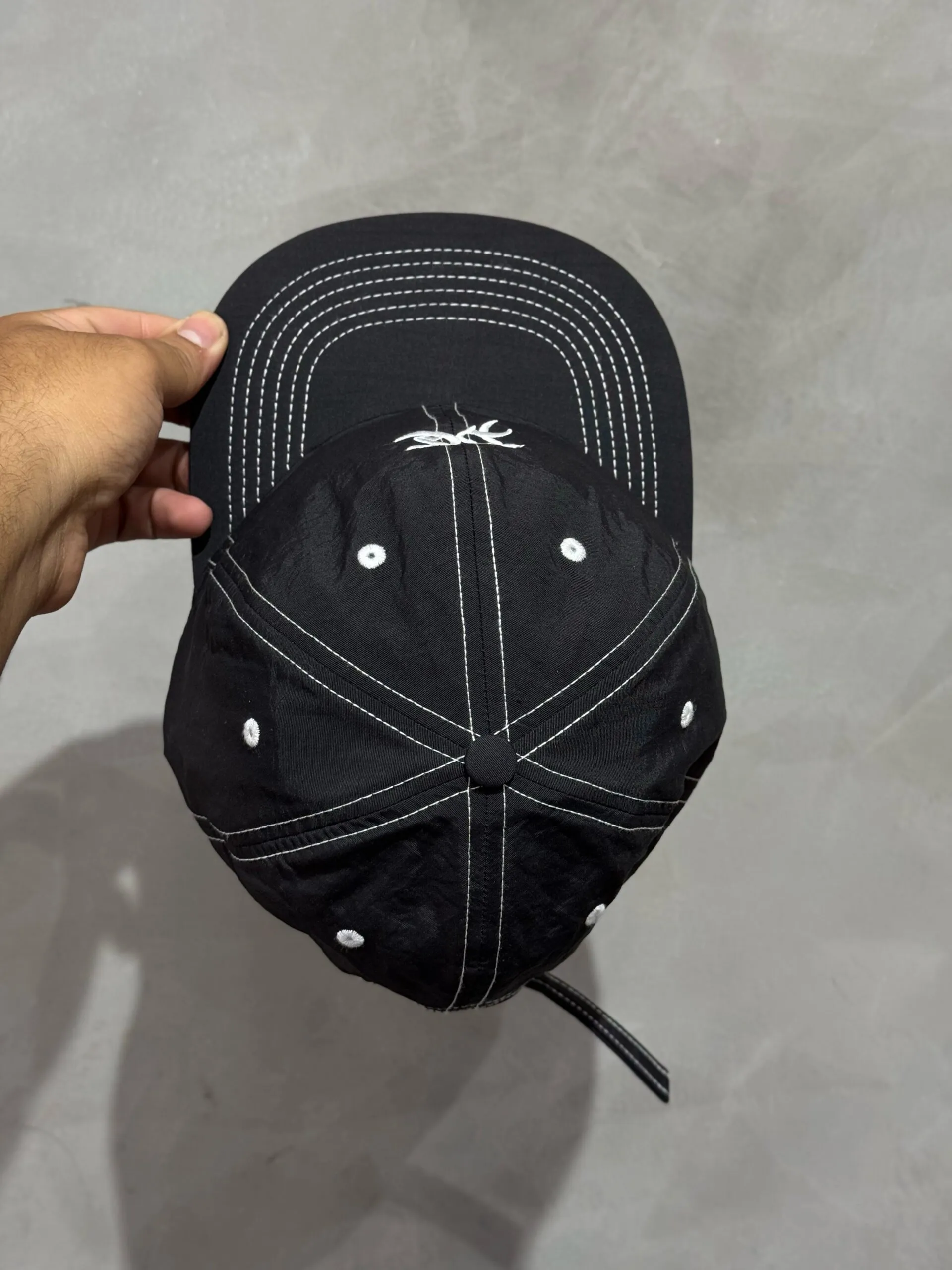 Boné Six Panel Plano C. Hat PC Preto - Imagem 2