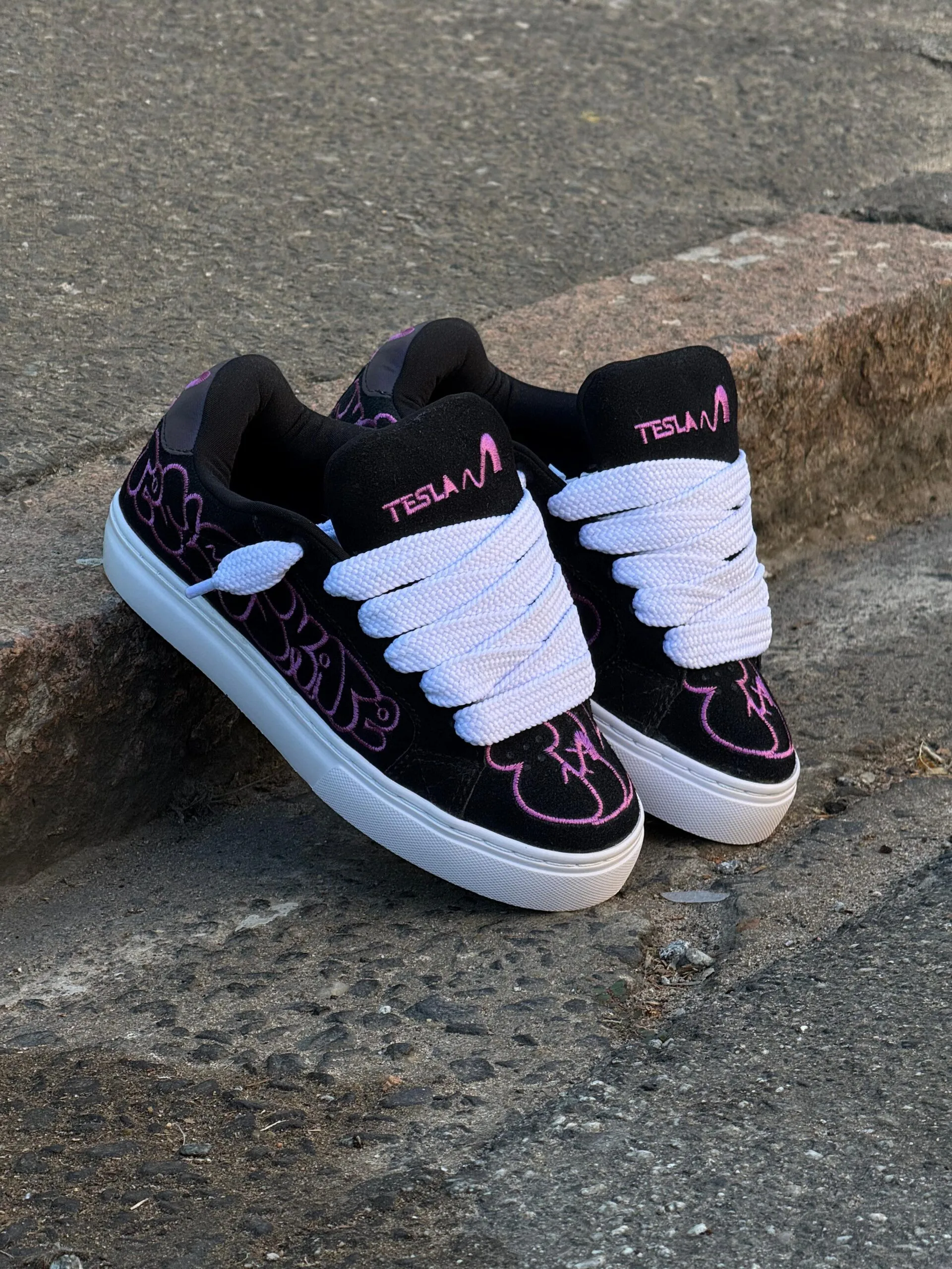 Tênis Tesla Hertz Black White Purple - Imagem 8