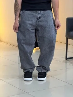 Calça Baggy Balão Jeans Estonado Loko
