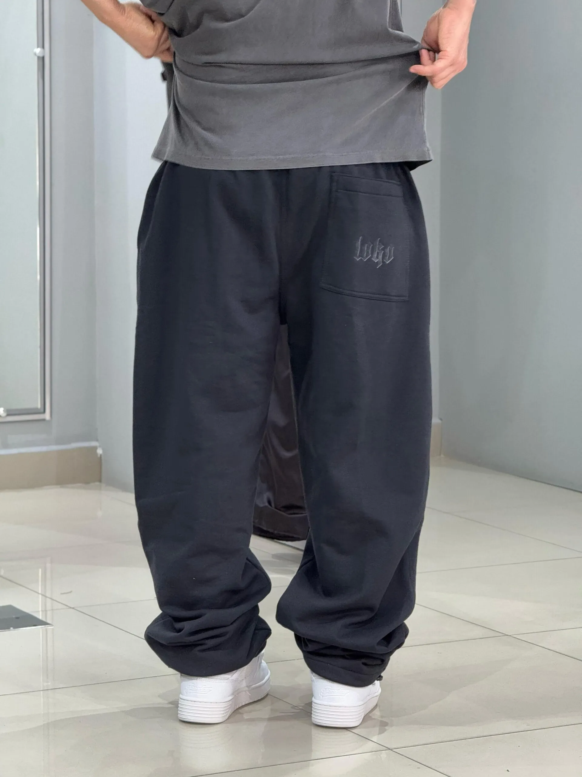 Calça Moletom Loko Preto - Imagem 5