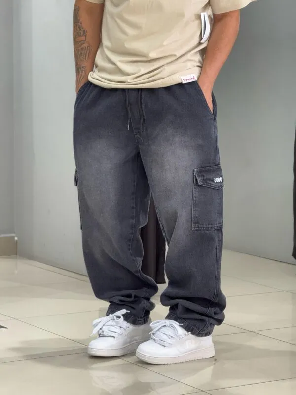 Calça Cargo Loko Dark Stone