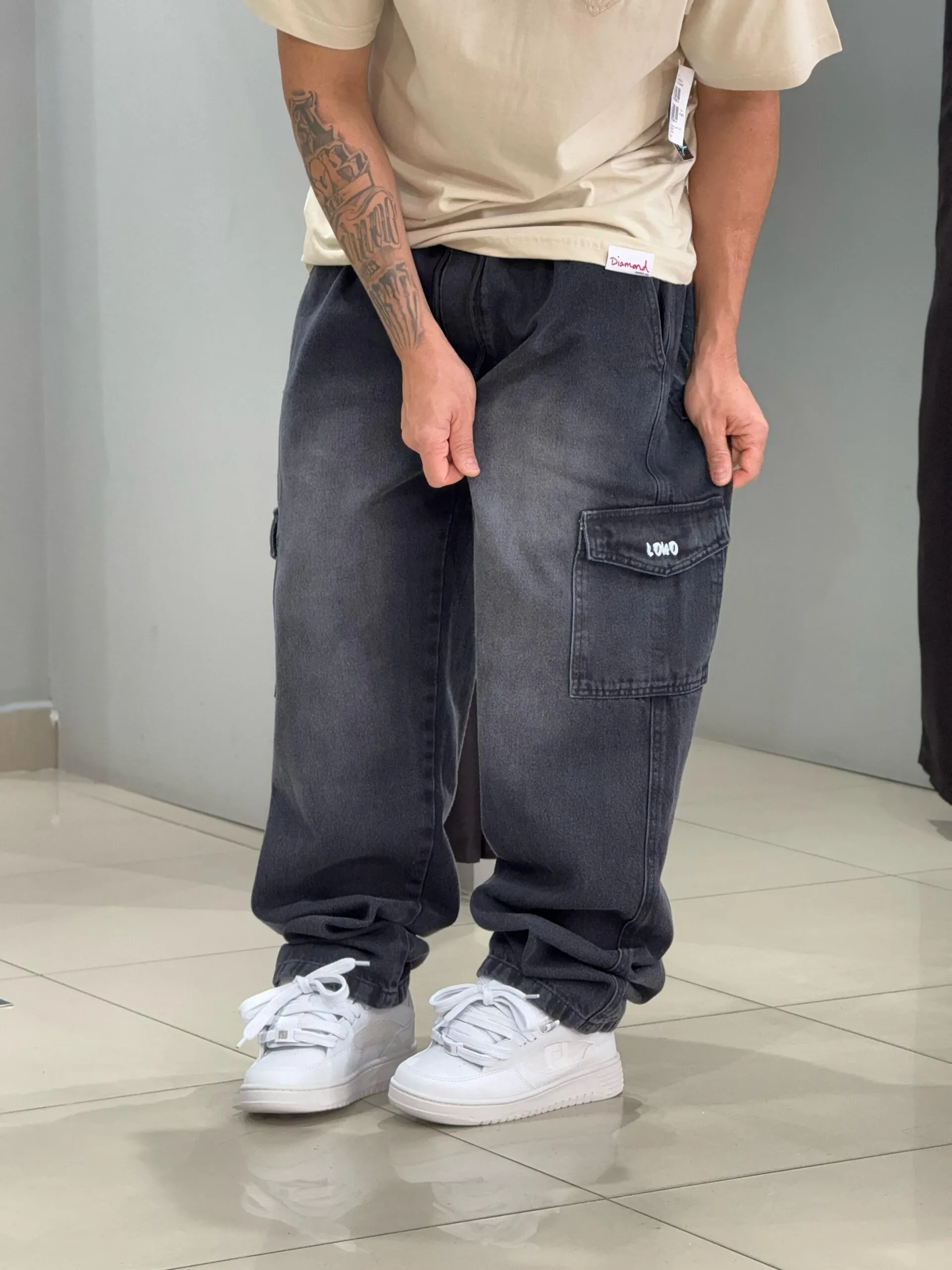 Calça Cargo Loko Dark Stone - Imagem 6