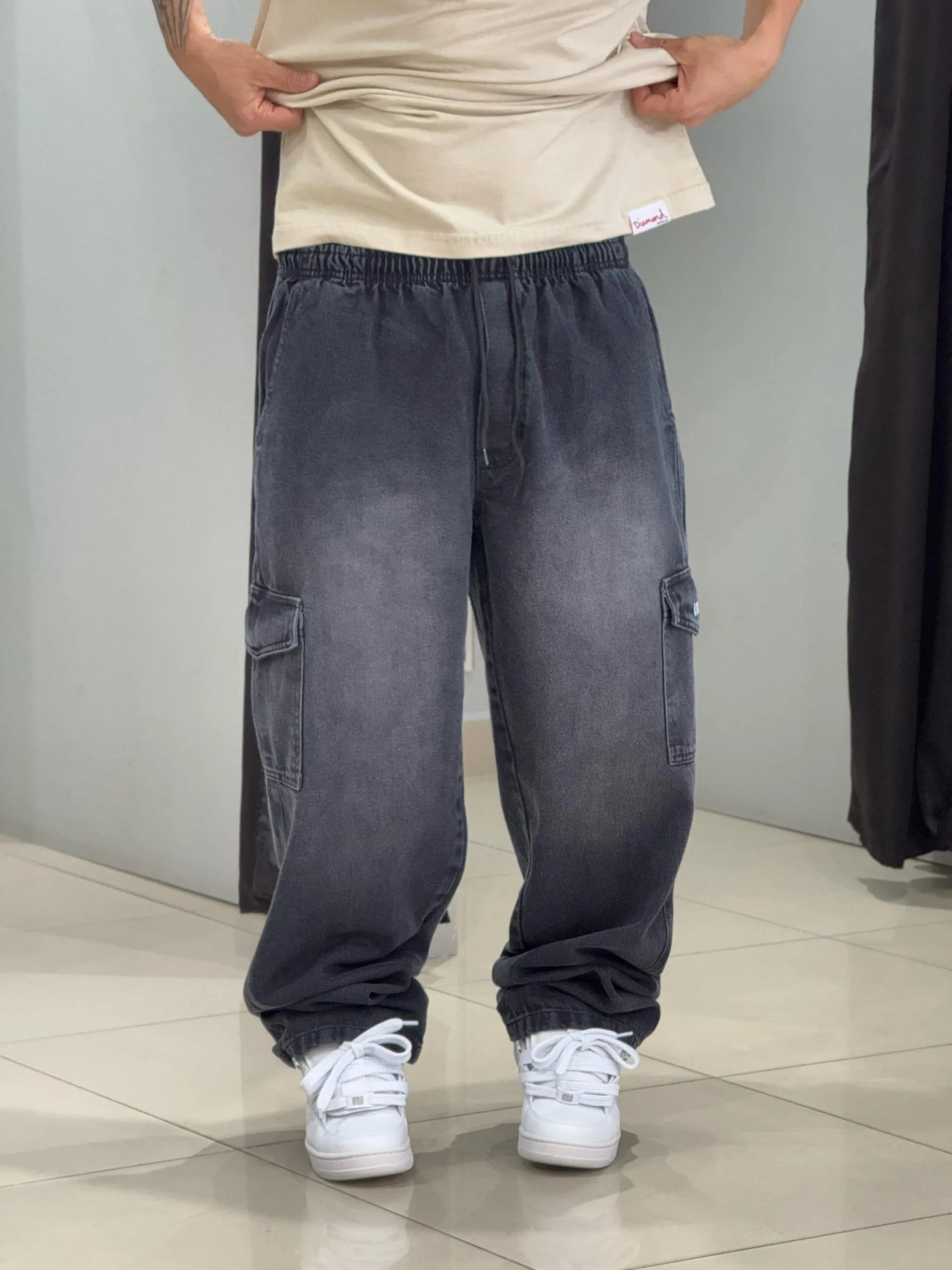 Calça Cargo Loko Dark Stone - Imagem 5