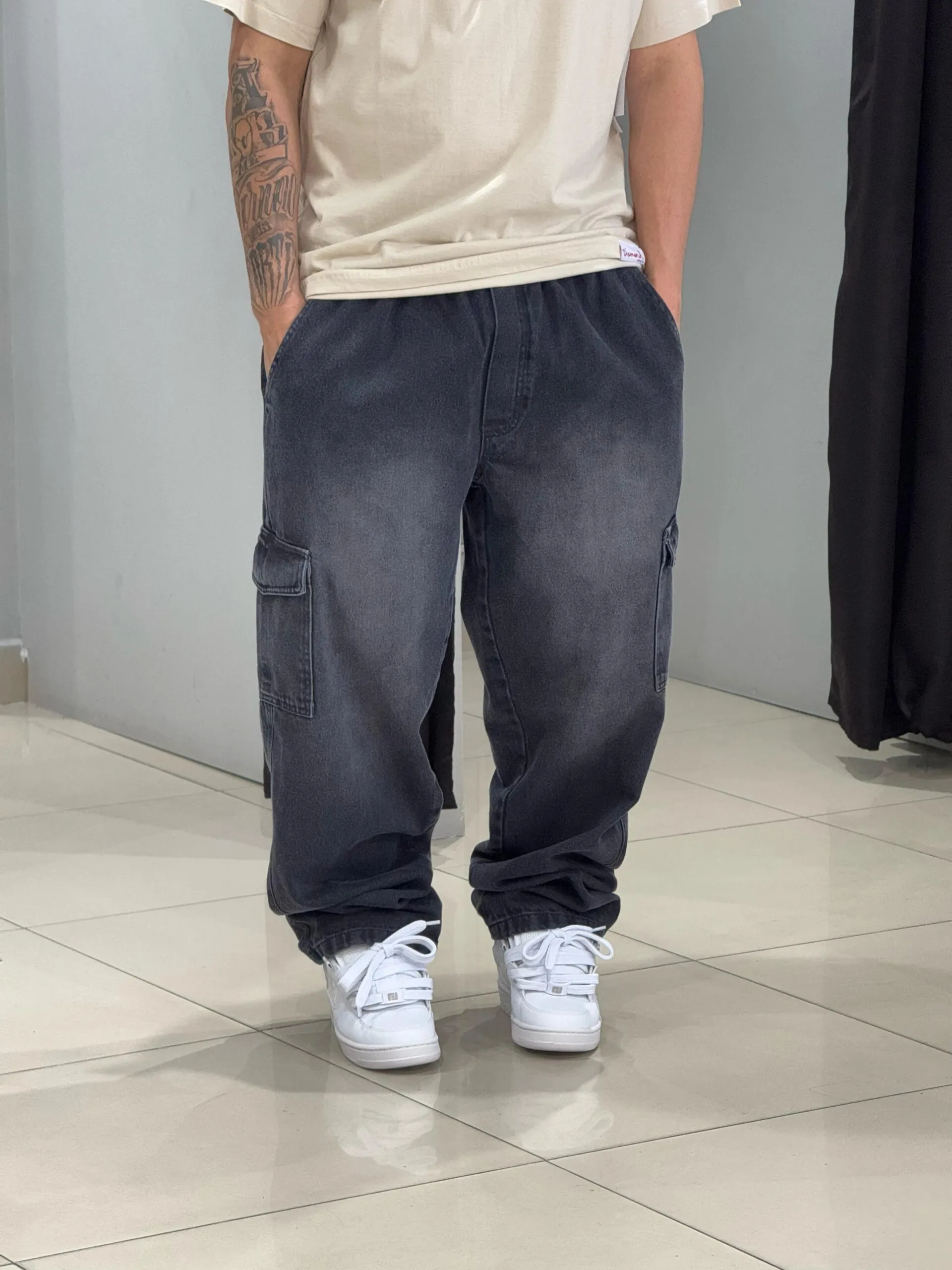 Calça Cargo Loko Dark Stone - Imagem 3