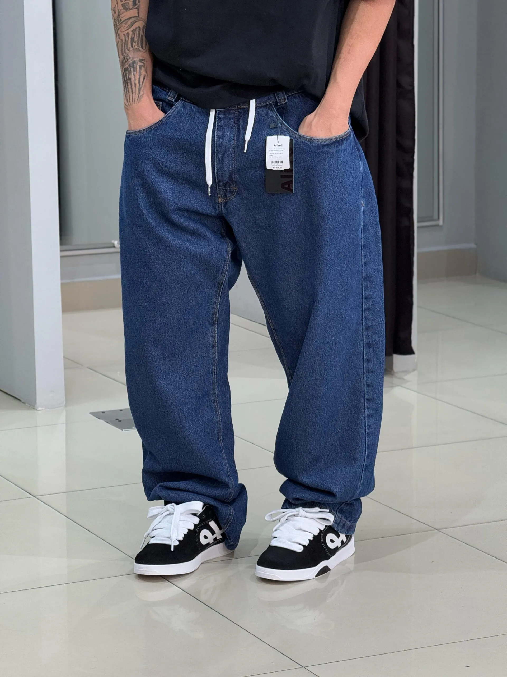 Calça Alive Jeans Baggy - Imagem 7