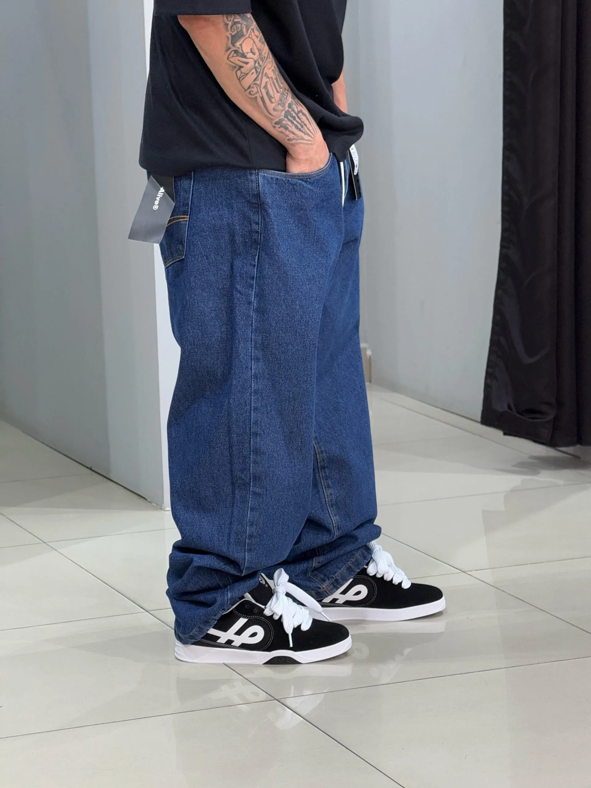 Calça Alive Jeans Baggy - Imagem 3