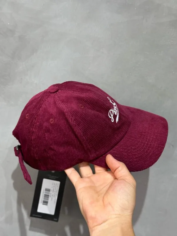 Boné Five Panel Plano C. Hat Corduroy Bordo - Imagem 4
