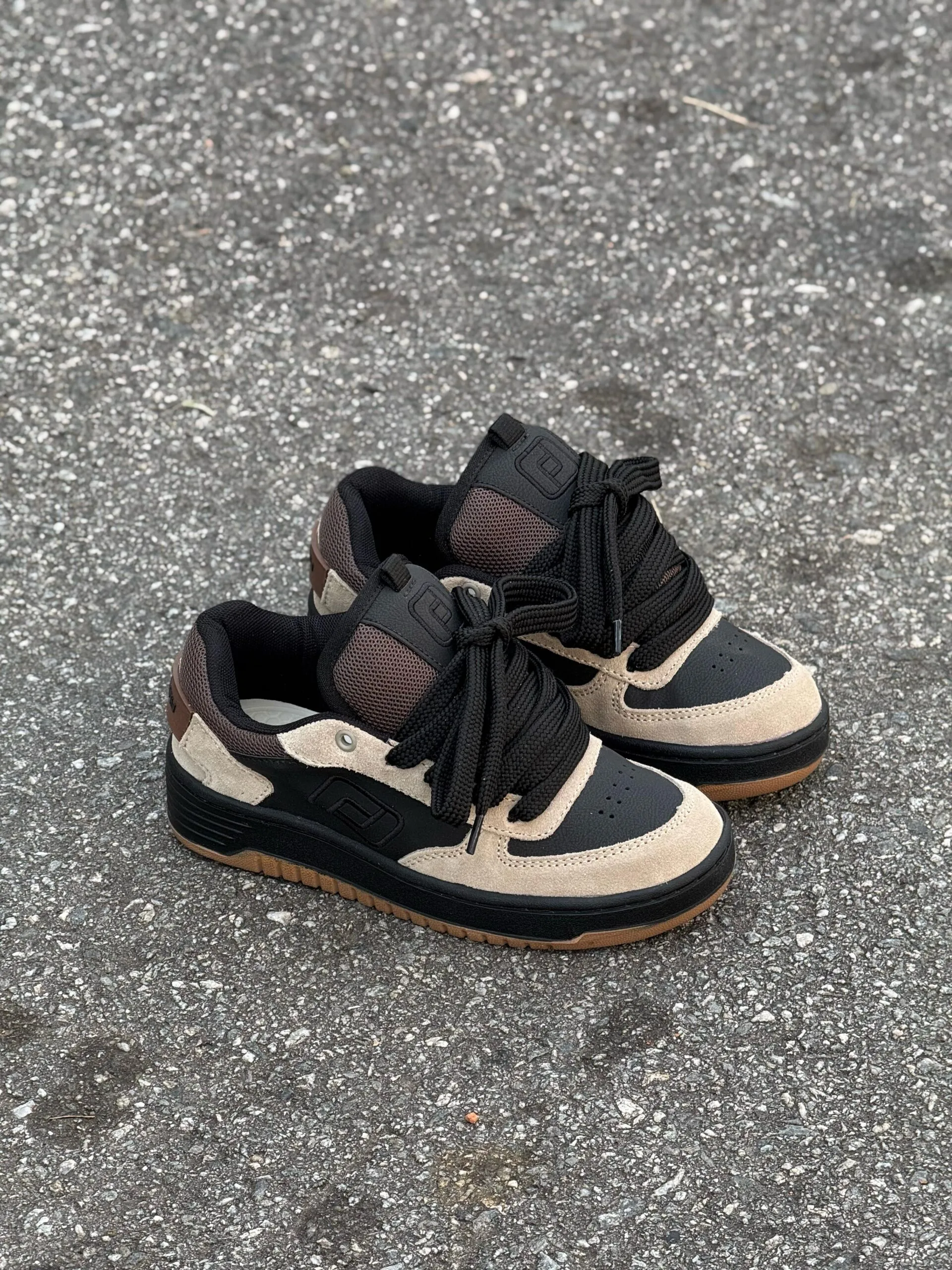 Tênis Freeday HERO Evolution Dark Bege Preto - Imagem 2