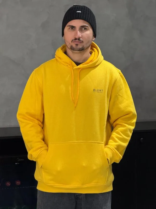 Moletom Canguru Blunt Mago Amarelo - Imagem 4