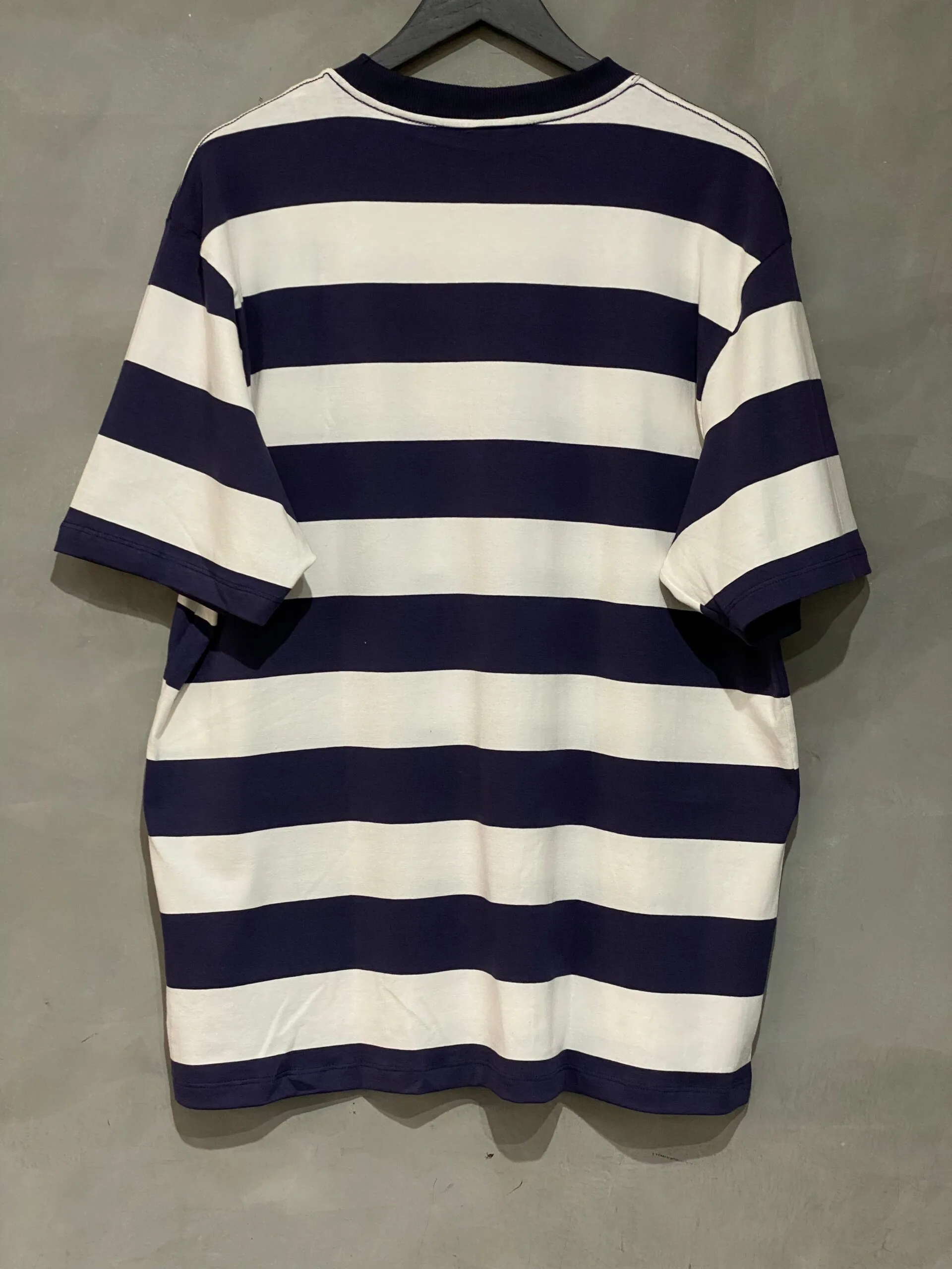Camiseta Plano C. Listrada Marinho Off White - Imagem 3
