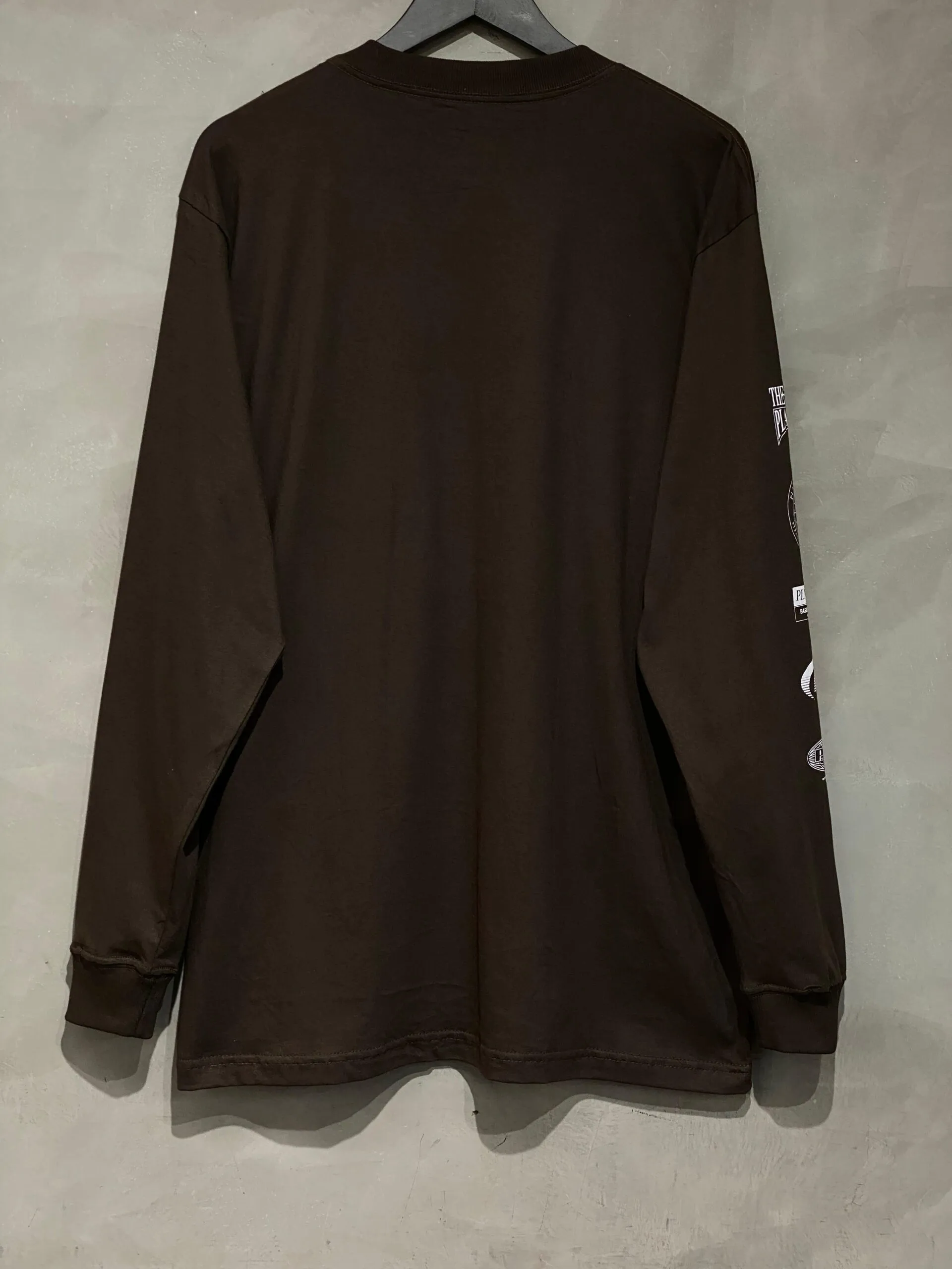 Camiseta Manga Longa Plano C. Sleeve Marrom - Imagem 3