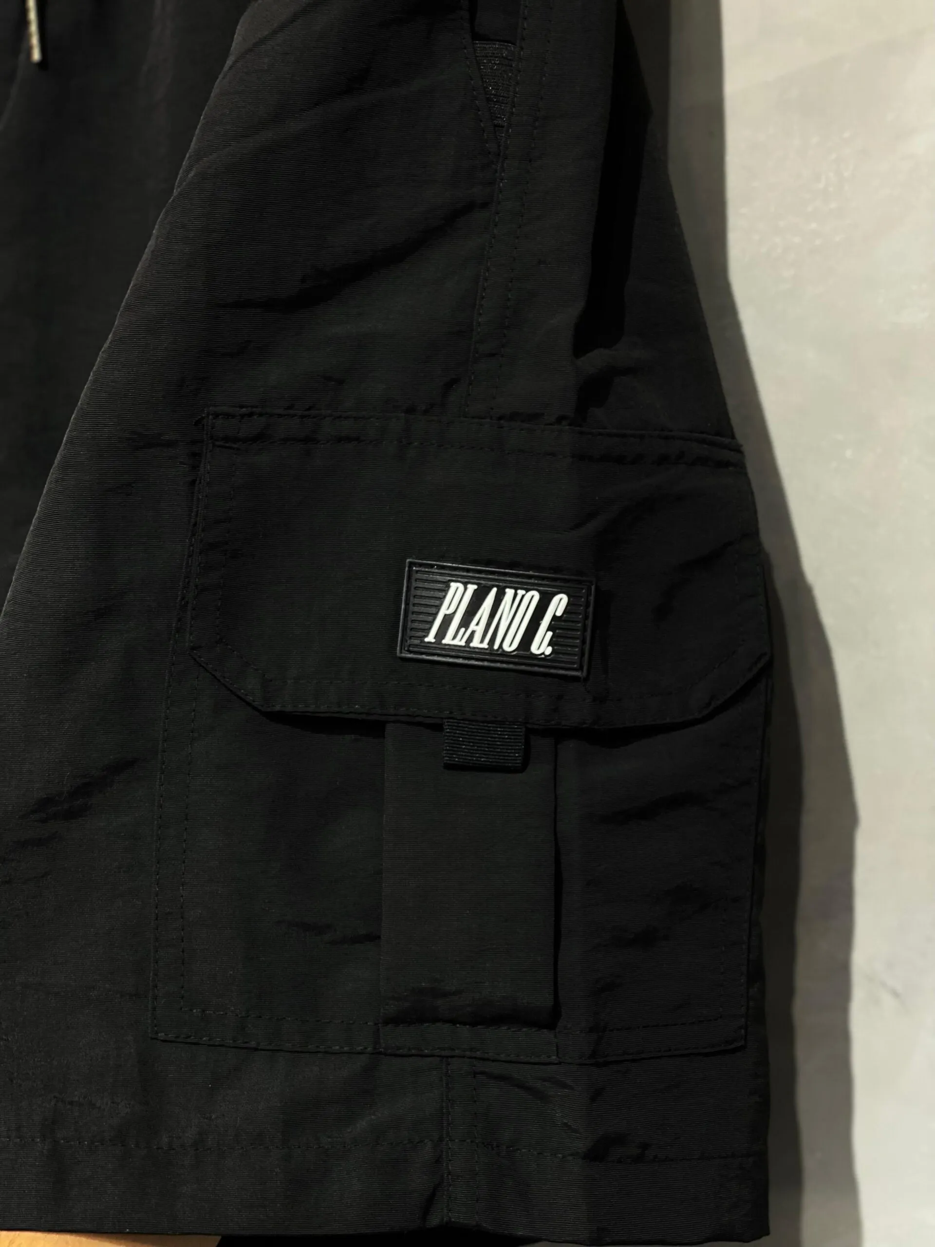 Shorts Plano C. Nylon Wr Cargo Preto - Imagem 4