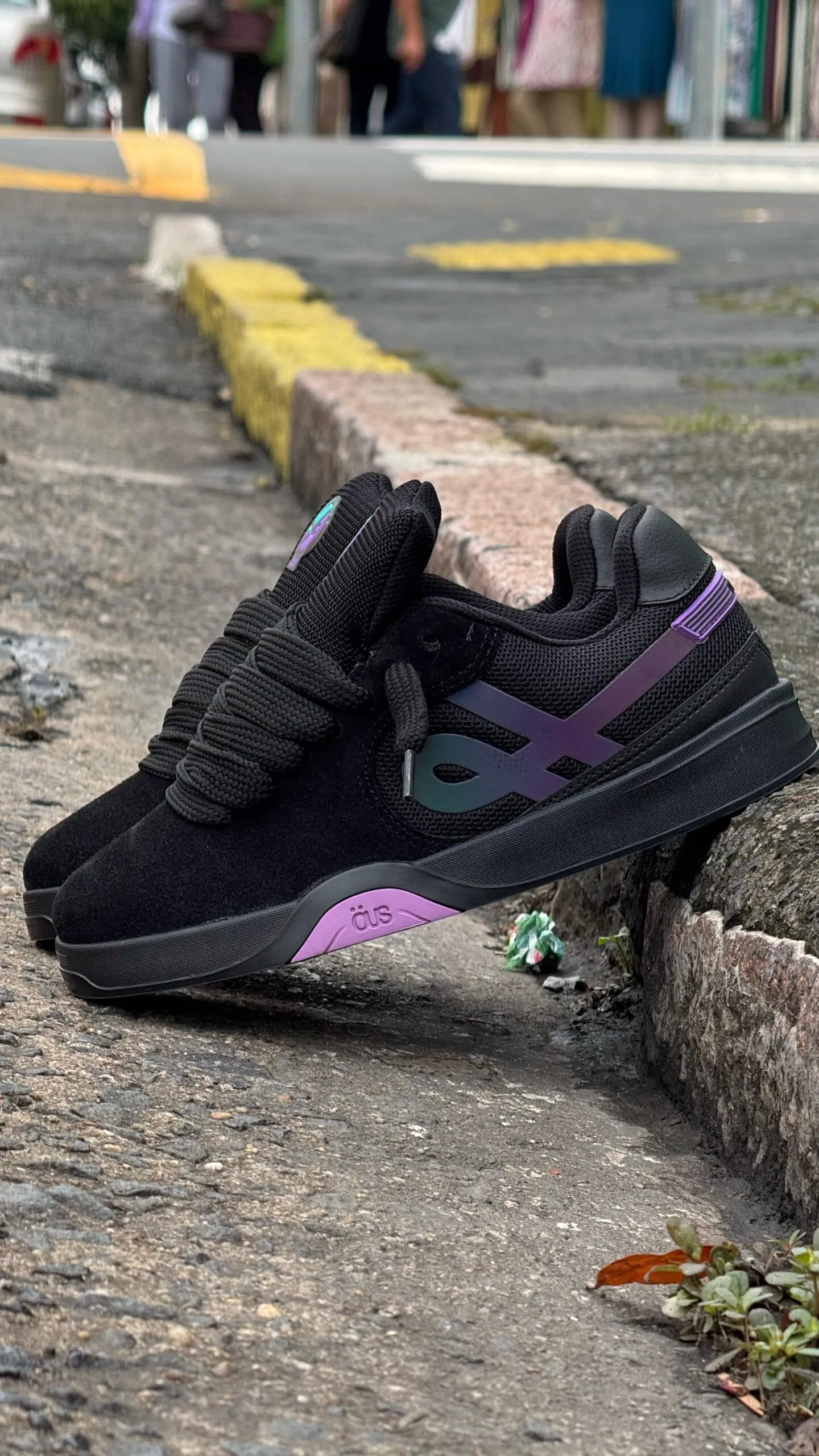 Tênis ÖUS Imigrante Serie X Preto Furta Cor - Imagem 6