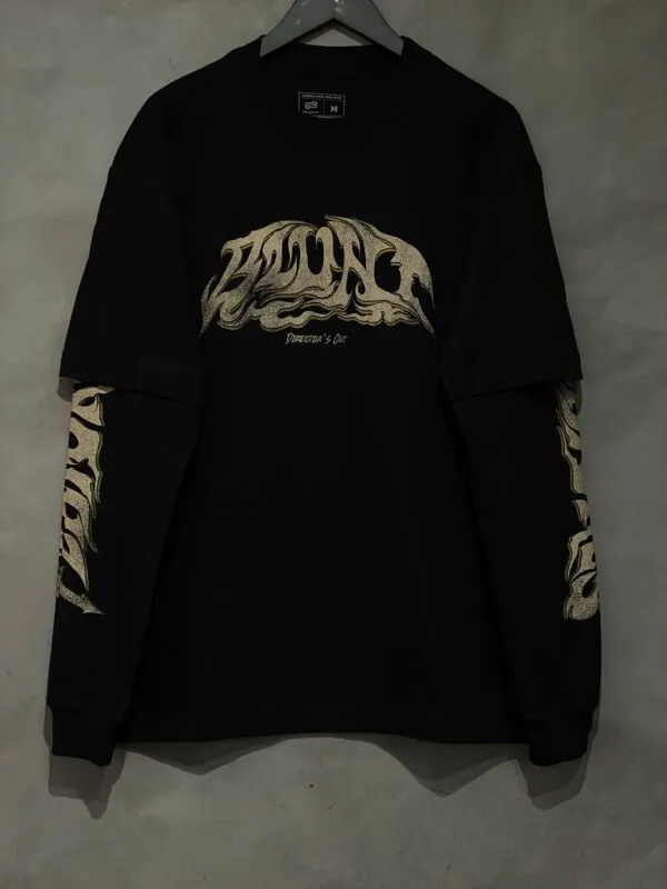 Camiseta Manga Longa Blunt Eggers Preto - Imagem 3