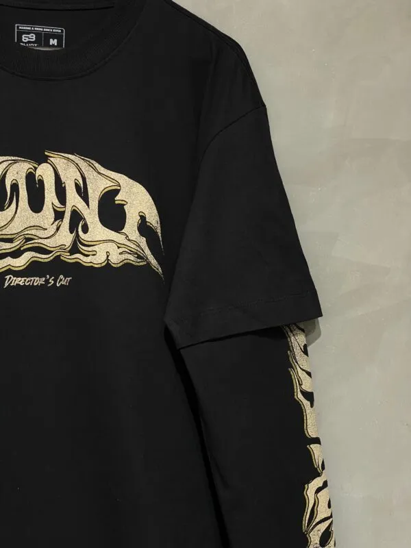 Camiseta Manga Longa Blunt Eggers Preto - Imagem 4