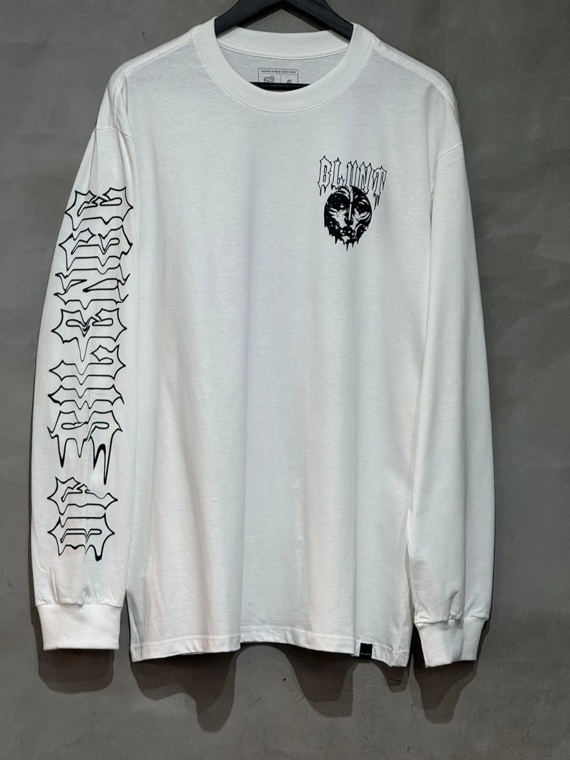 Camiseta Manga Longa Blunt Enigma Branco Off - Imagem 5