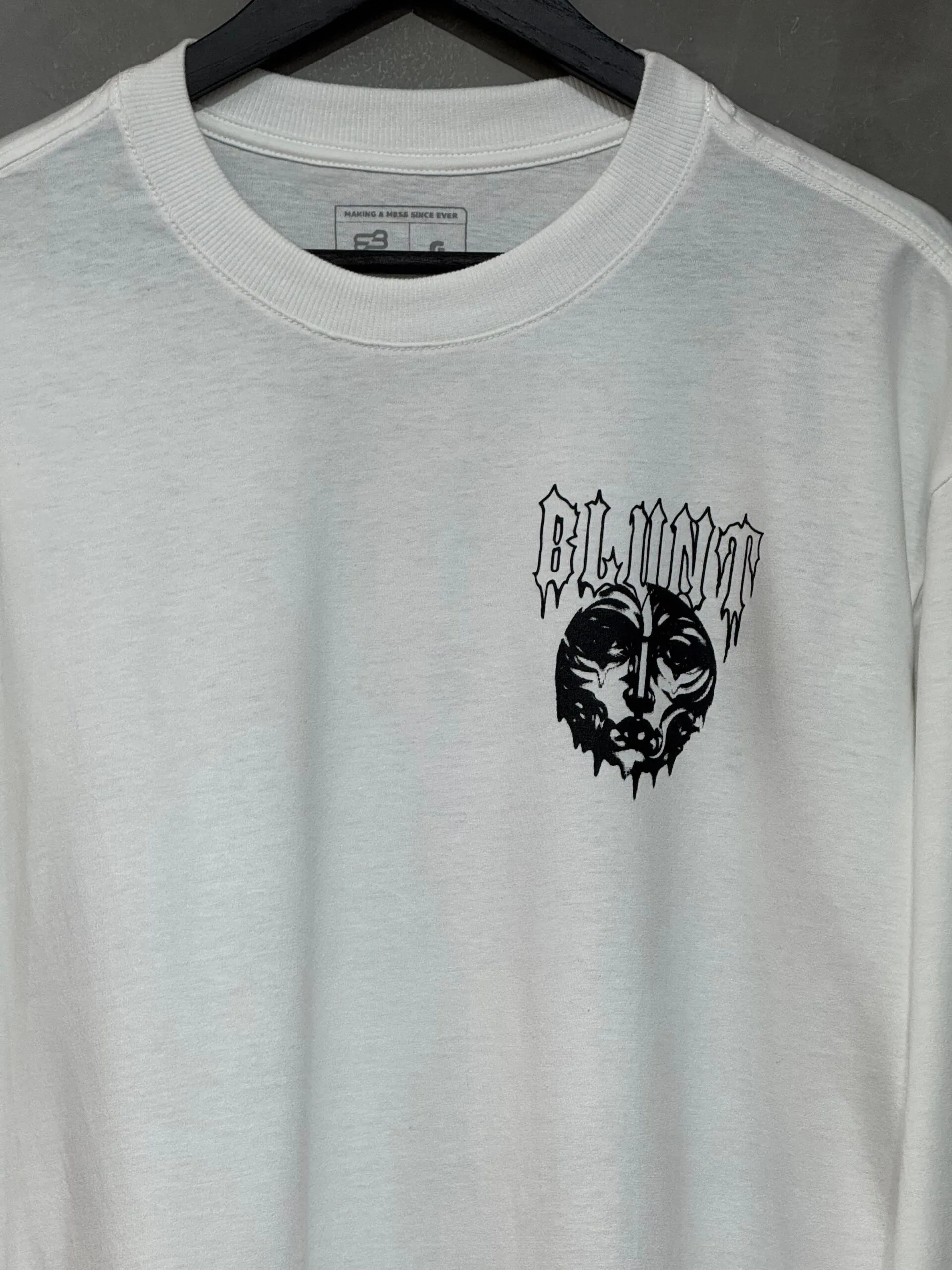 Camiseta Manga Longa Blunt Enigma Branco Off - Imagem 4
