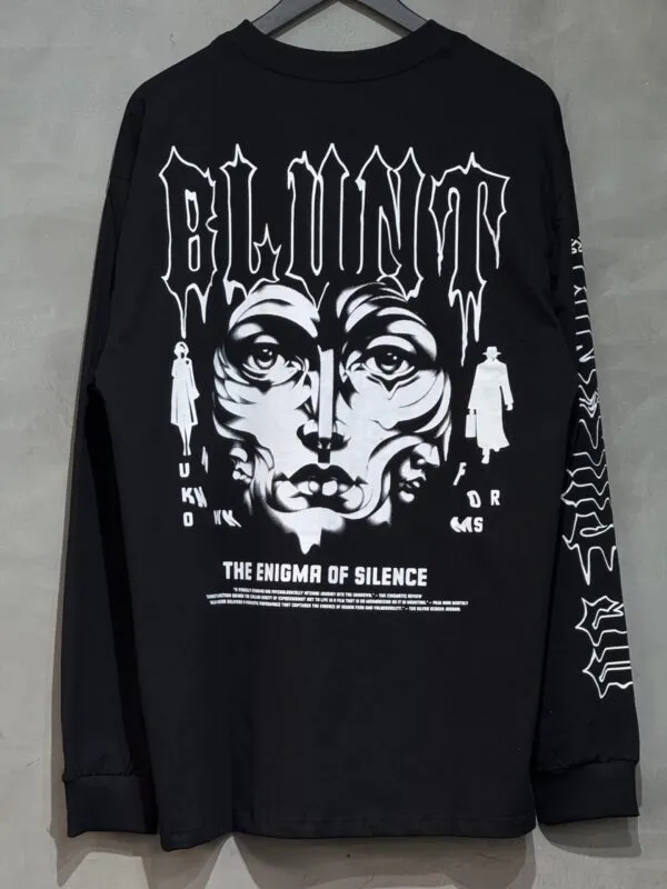 Camiseta Manga Longa Blunt Enigma Preto