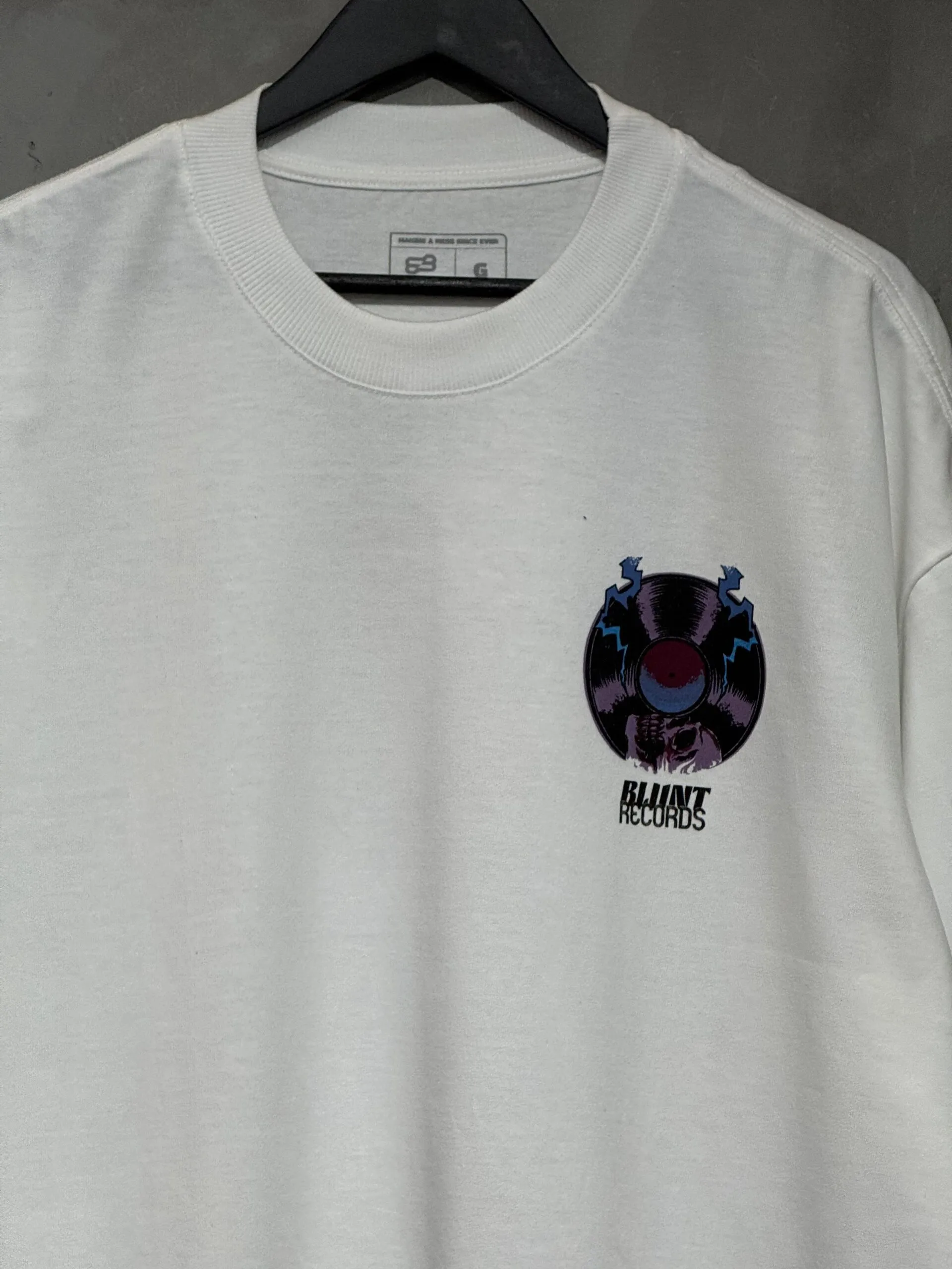 Camiseta Oversized Blunt Vinyl New White - Imagem 2