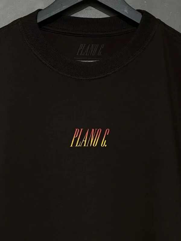Camiseta Plano C. Flames Marrom - Imagem 4