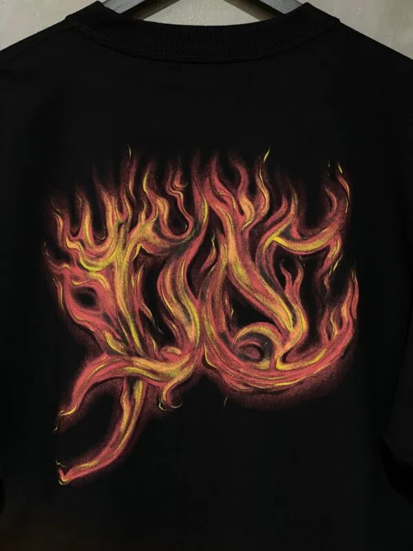 Camiseta Plano C. Flames Preto - Imagem 2