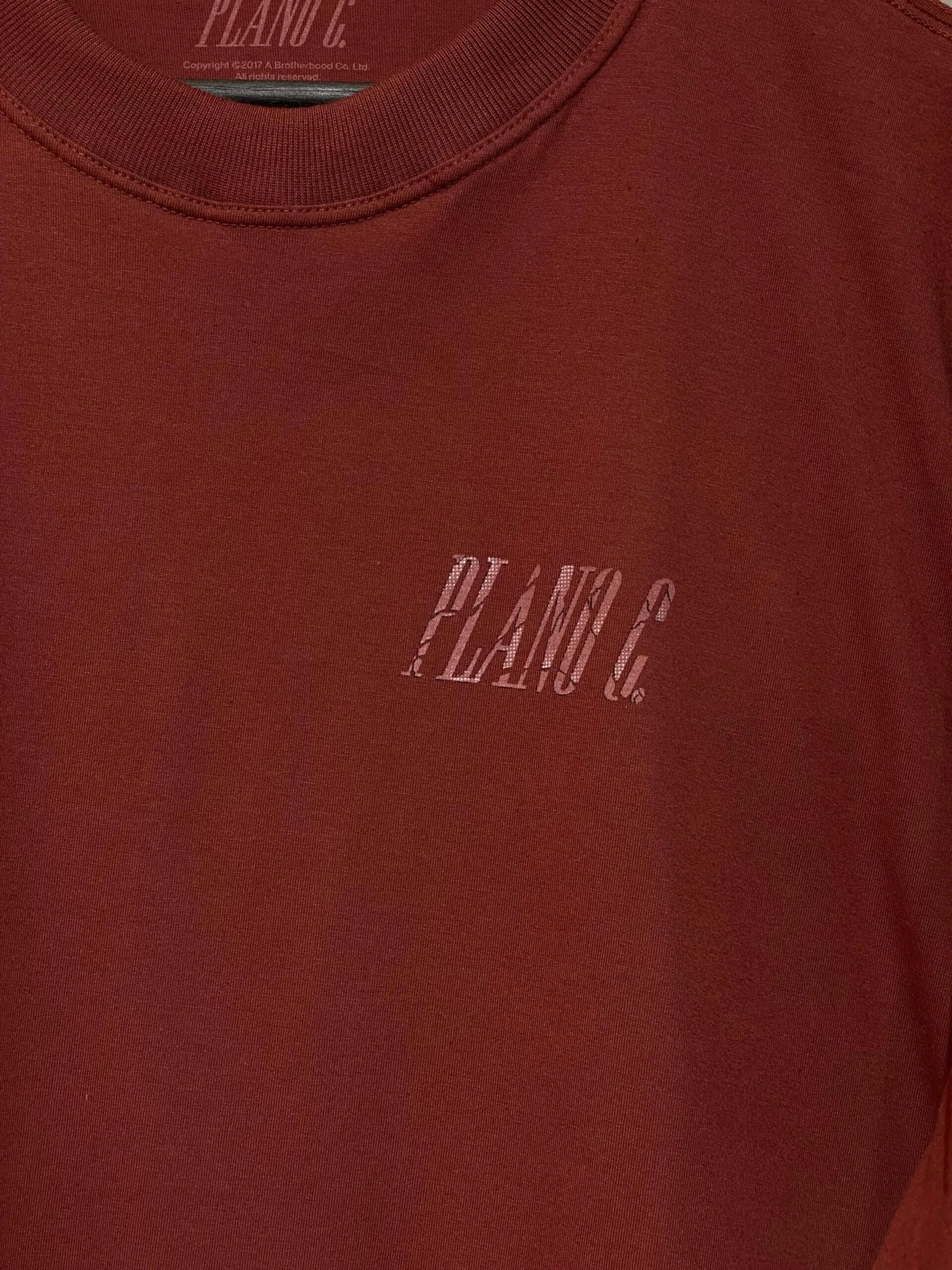 Camiseta Plano C. Broken Glass Vermelho Barn - Imagem 4