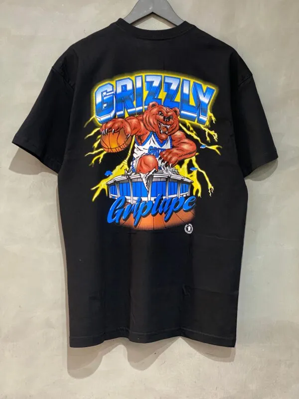 Camiseta Grizzly Plus Size Triple Double Preto