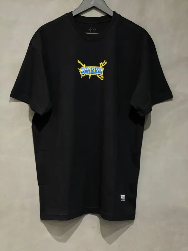 Camiseta Grizzly Plus Size Triple Double Preto - Imagem 3