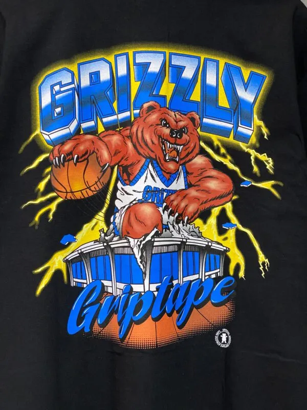 Camiseta Grizzly Plus Size Triple Double Preto - Imagem 2