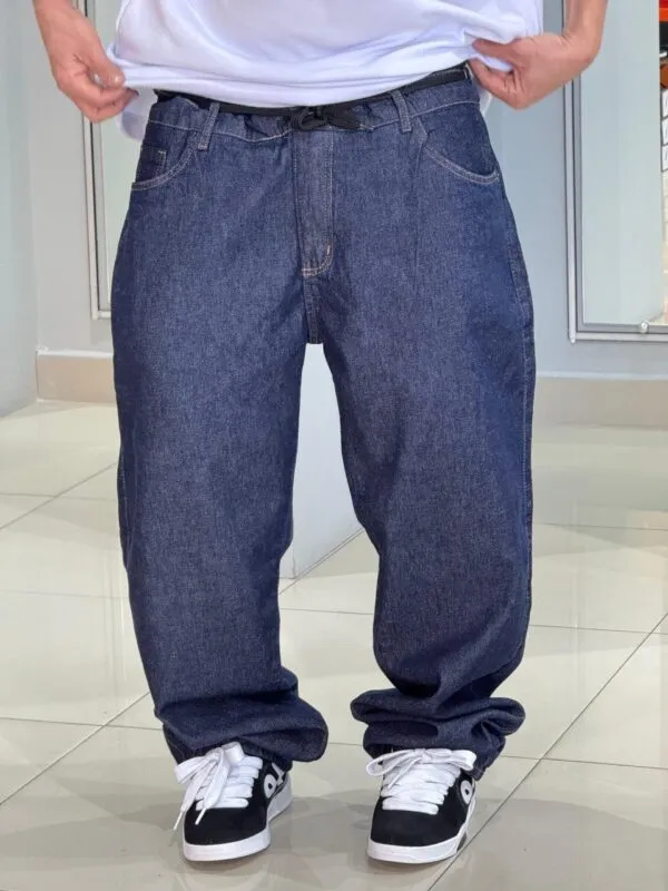 CALÇA BALÃO LOKO JEANS ESCURO - Imagem 5