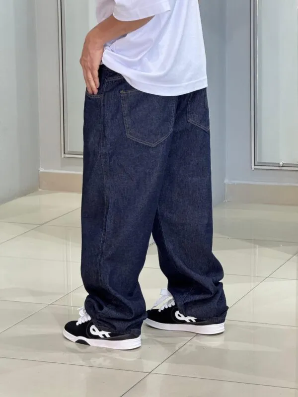 CALÇA BALÃO LOKO JEANS ESCURO - Imagem 8
