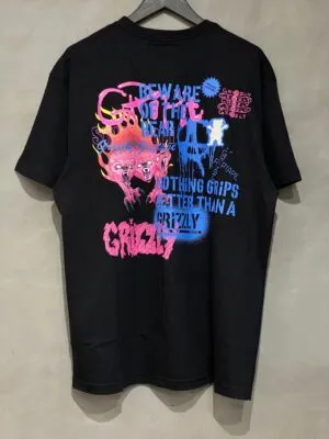 Camiseta Grizzly Anarchy Preto