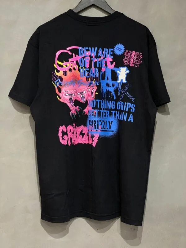 Camiseta Grizzly Anarchy Preto