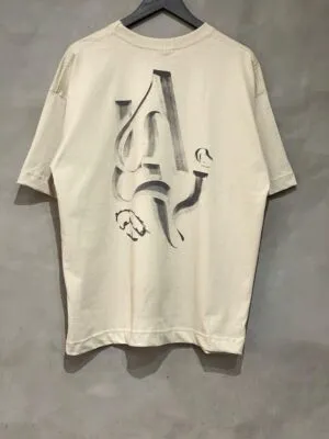 Camiseta Oversized Alive ALV Bege