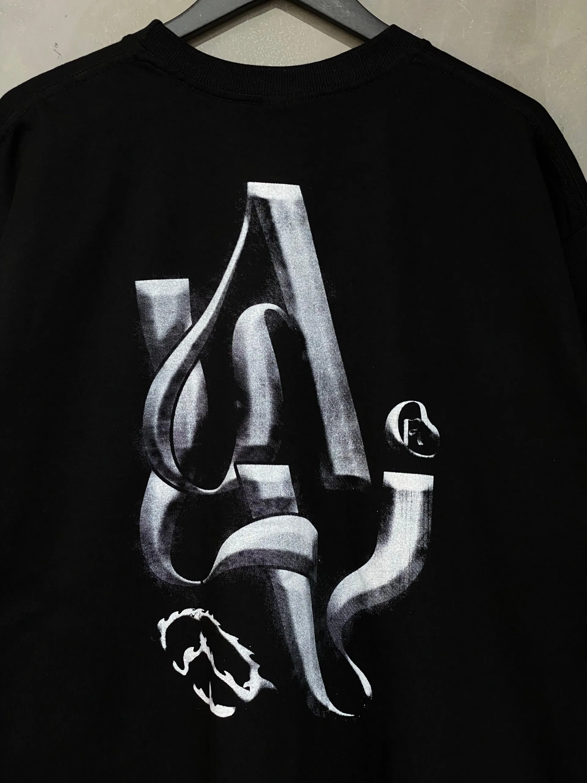 Camiseta Oversized Alive  ALV Preto - Imagem 3