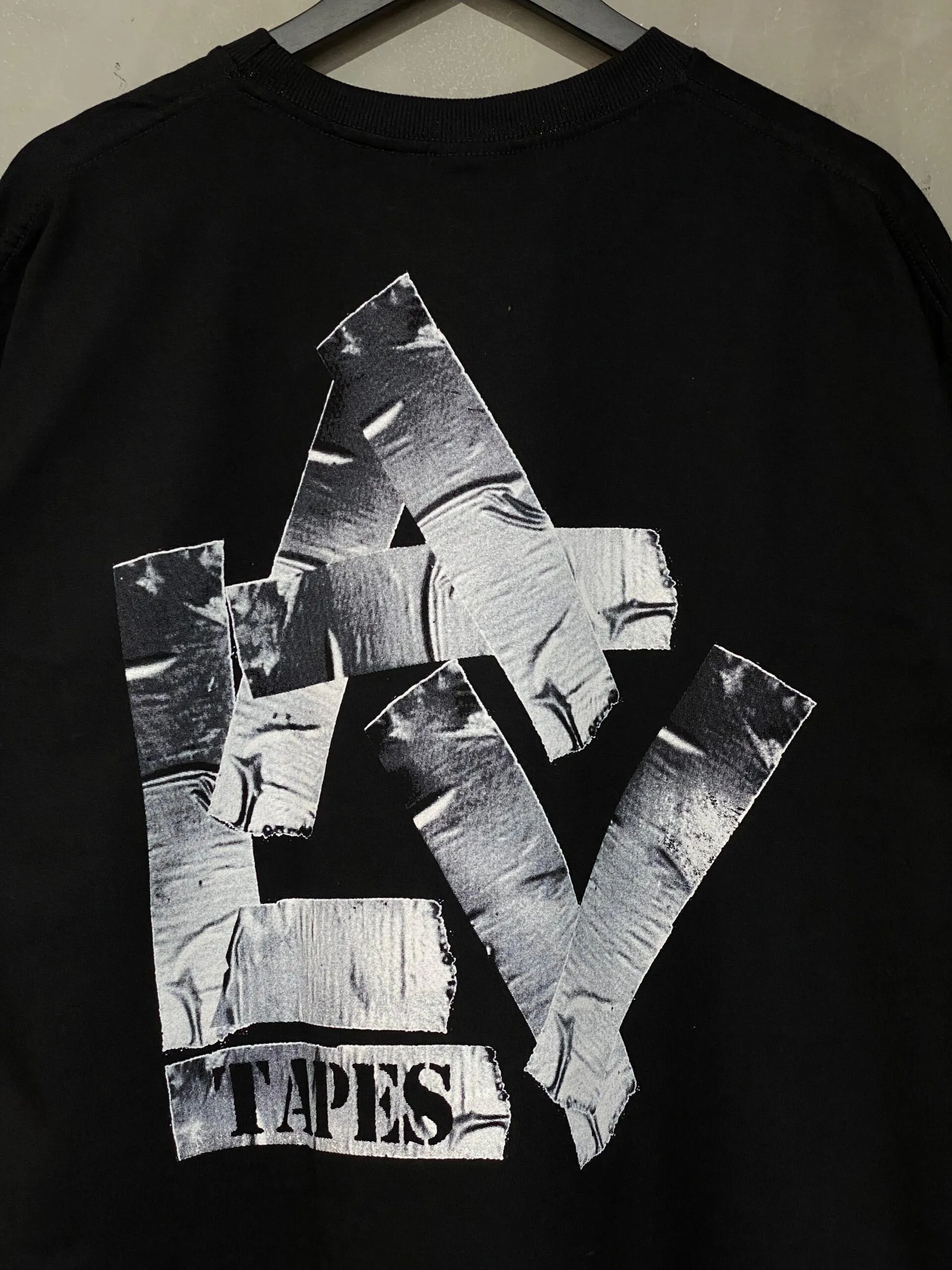 Camiseta Oversized Alive Tapes Preto - Imagem 3