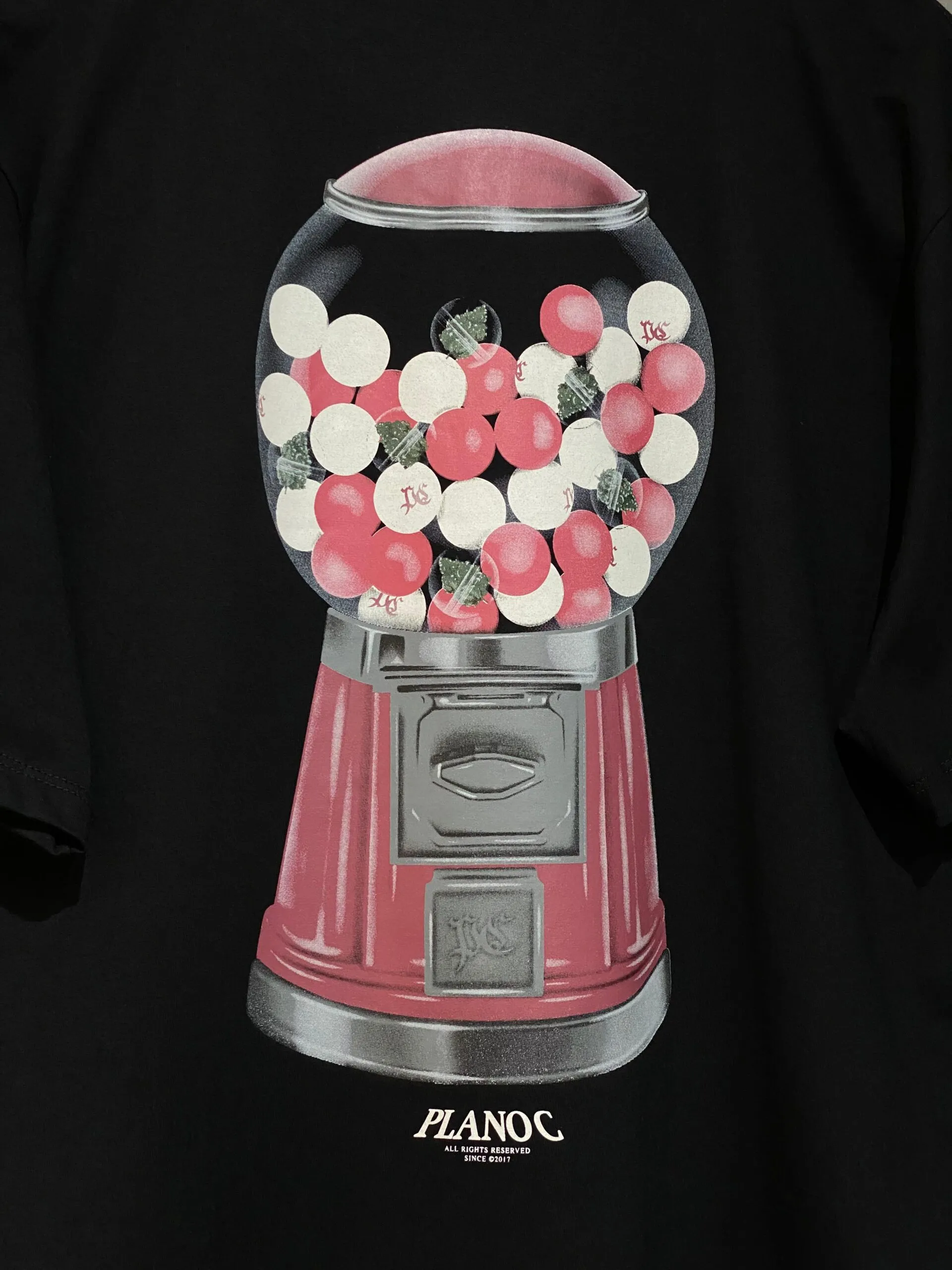 Camiseta Plano C. Vending Machine Preto - Imagem 2