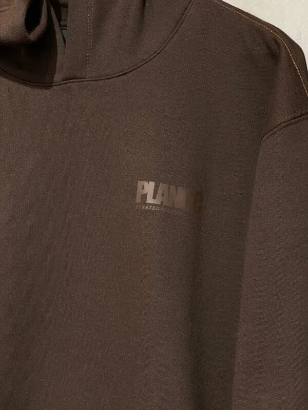 Moletom Canguru Plano C. Hoodie Surton Marrom - Imagem 3