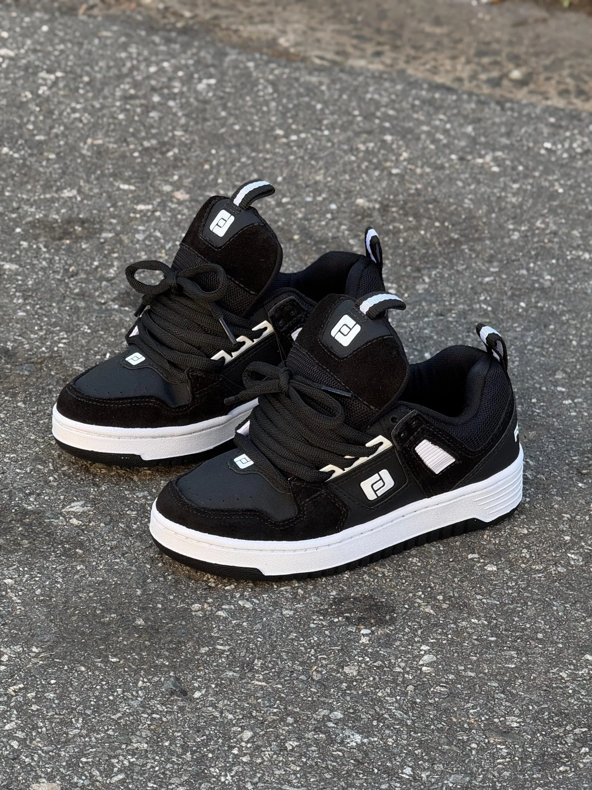 Tênis Freeday Ghetto Preto Branco