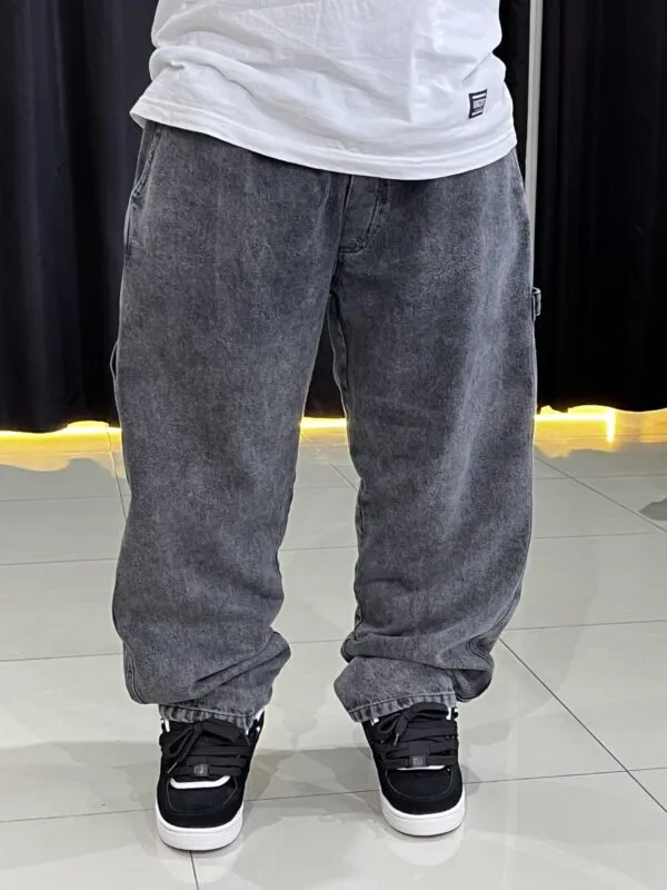 Calça Carpinteiro Loko Big Estonado Escuro - Imagem 6