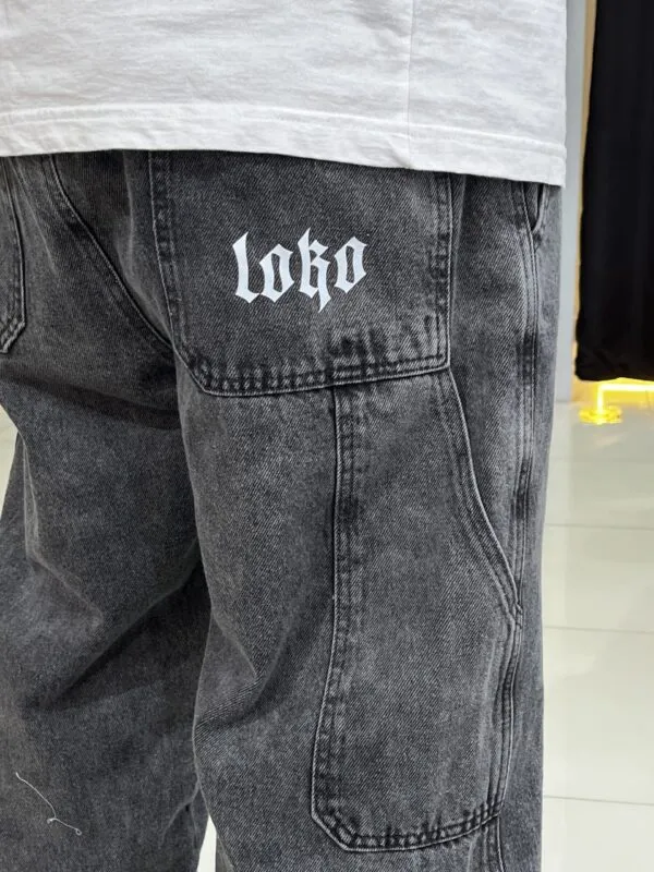 Calça Carpinteiro Loko Big Estonado Escuro - Imagem 5