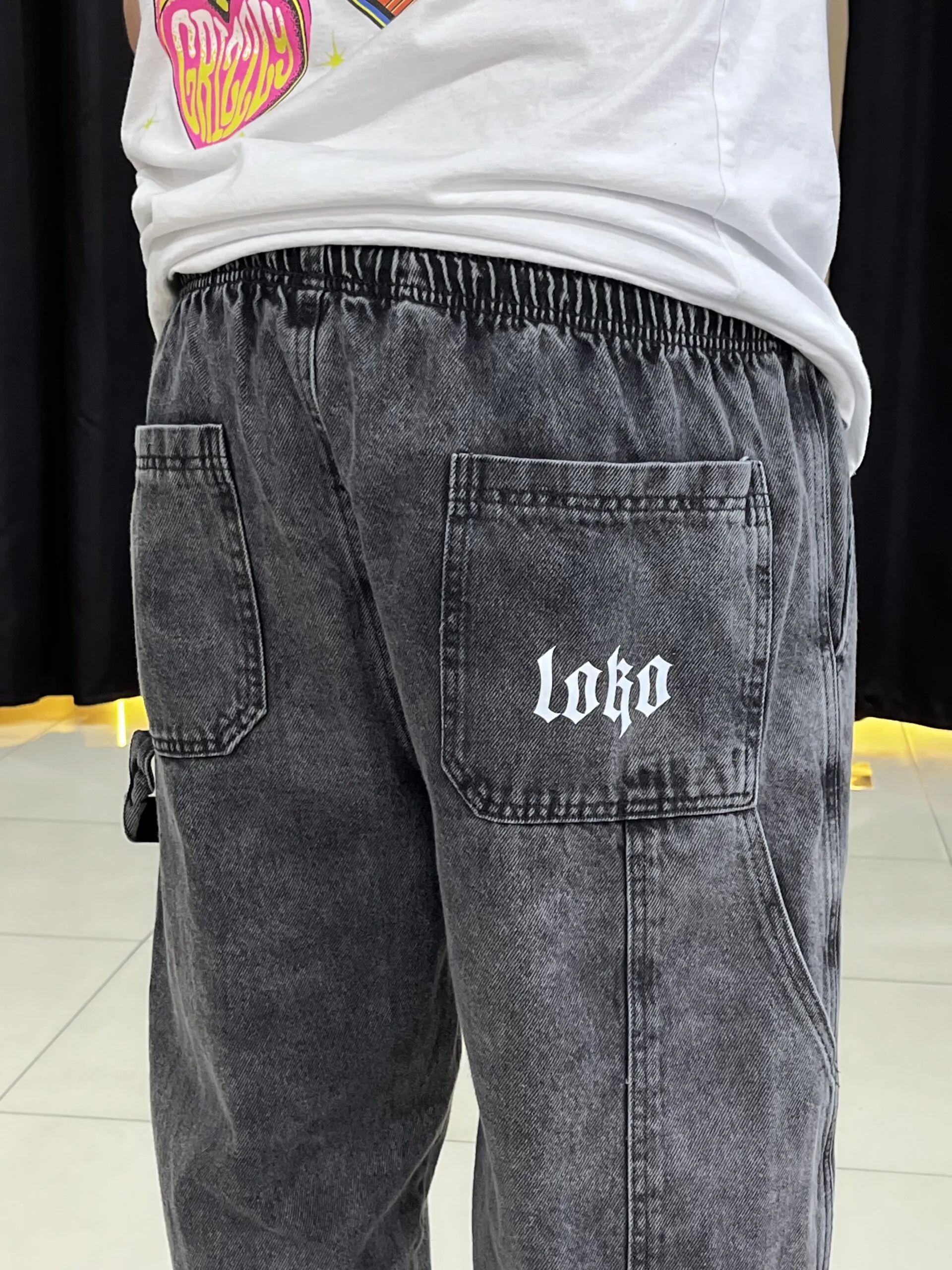 Calça Carpinteiro Loko Big Estonado Escuro - Imagem 8