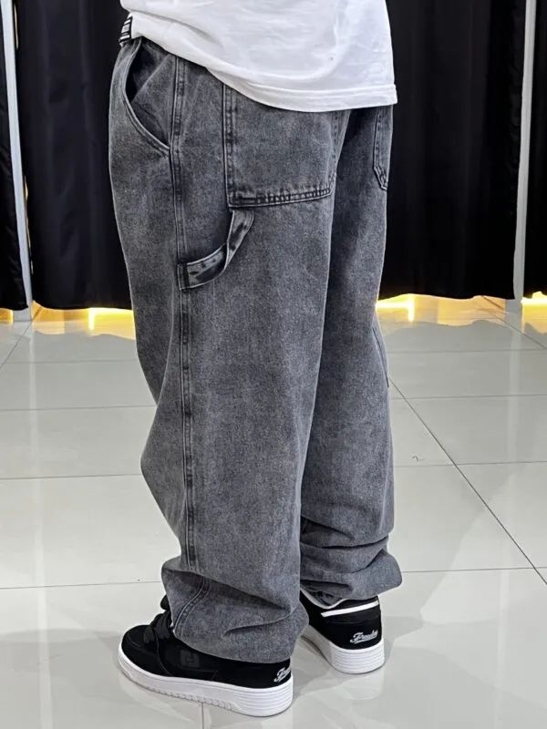 Calça Carpinteiro Loko Big Estonado Escuro - Imagem 4