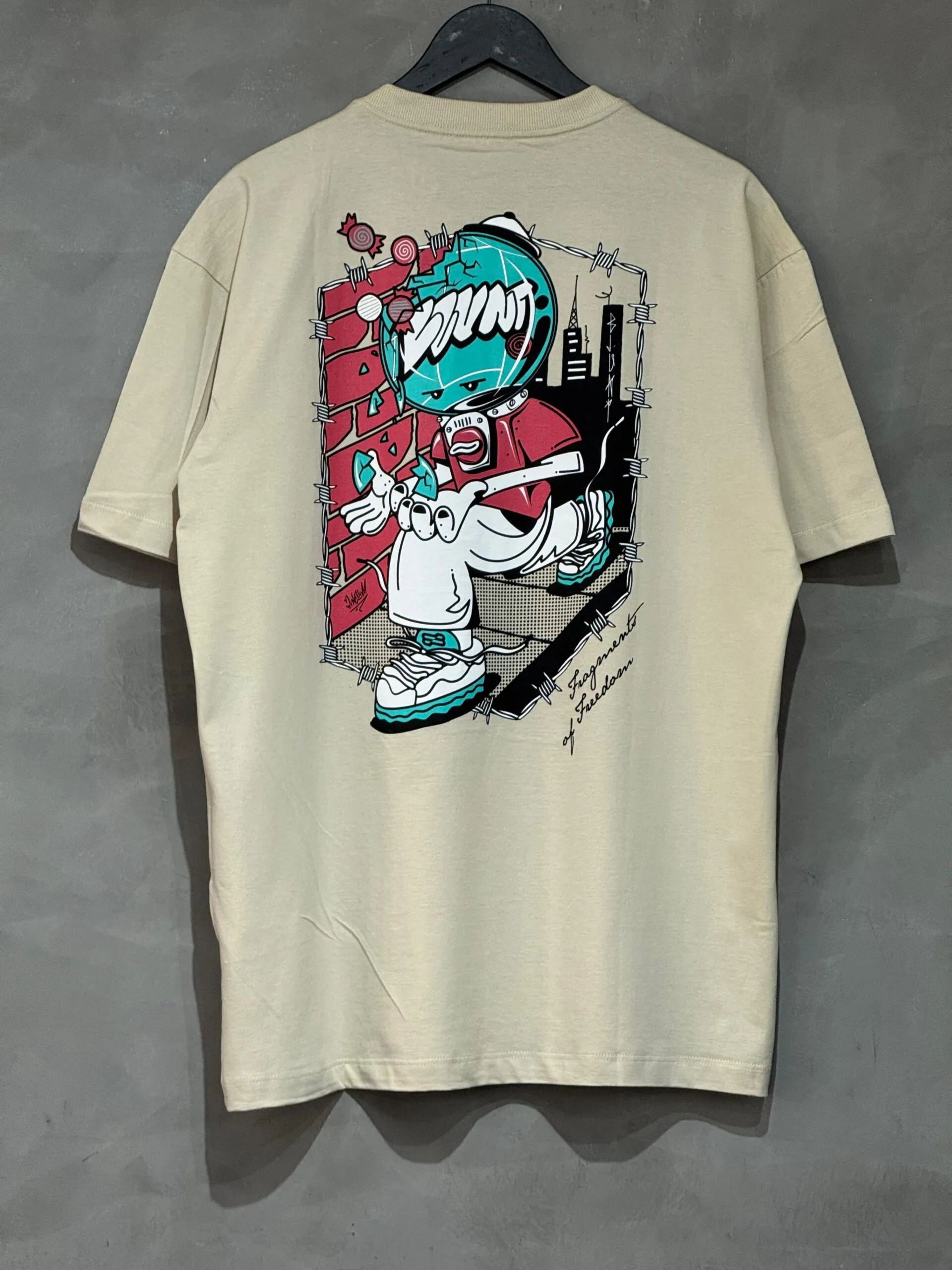 Camiseta Blunt Gumball Creme